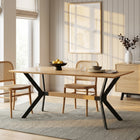 Jackson Dining Table 160 x 80cm - Natural