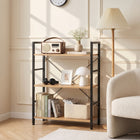 Hikuai 3 Tier Bookshelf - Natural + Black