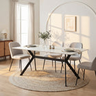 Xenova Rectangle Ceramic Dining Table 180x90cm - White