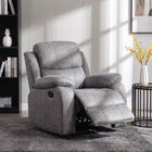 Wilson Manual Recliner Chair - Grey