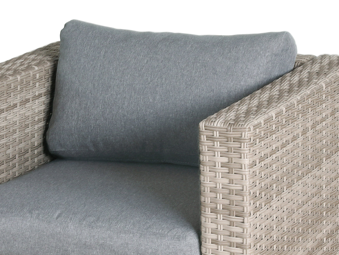 Cebu 4 Piece Rattan Outdoor Sofa Set - Beige