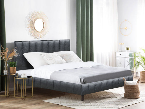 Treasurebox EIGER King Bed Frame - DARK GREY