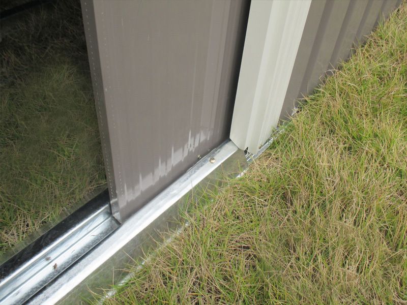 Garden Shed 1.83M x 2.57M x 2.09M GREY