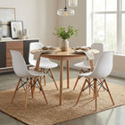 Maya Dining Chair Eiffel Tower Replica - Set of 4 - White