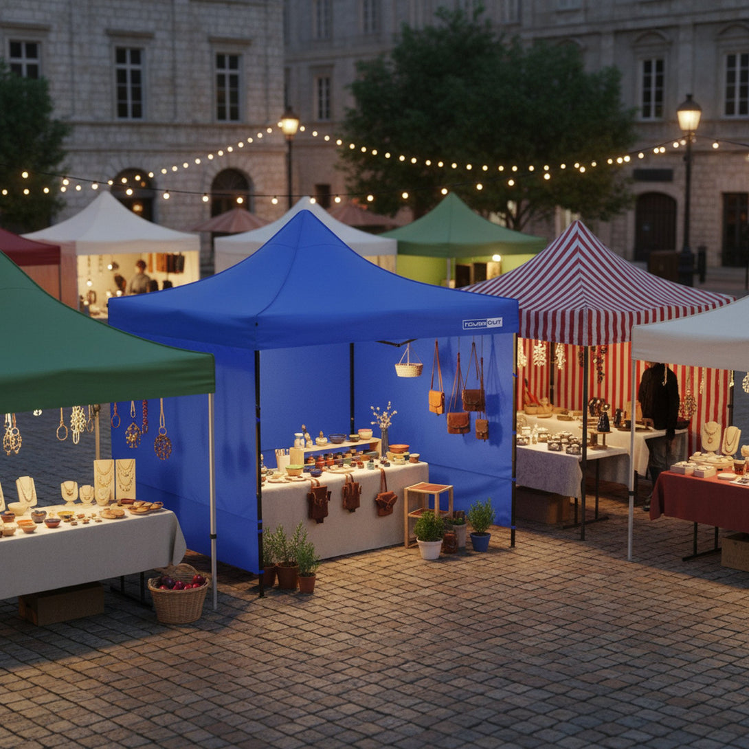 Toughout Breeze Gazebo 3 x 3m - Blue