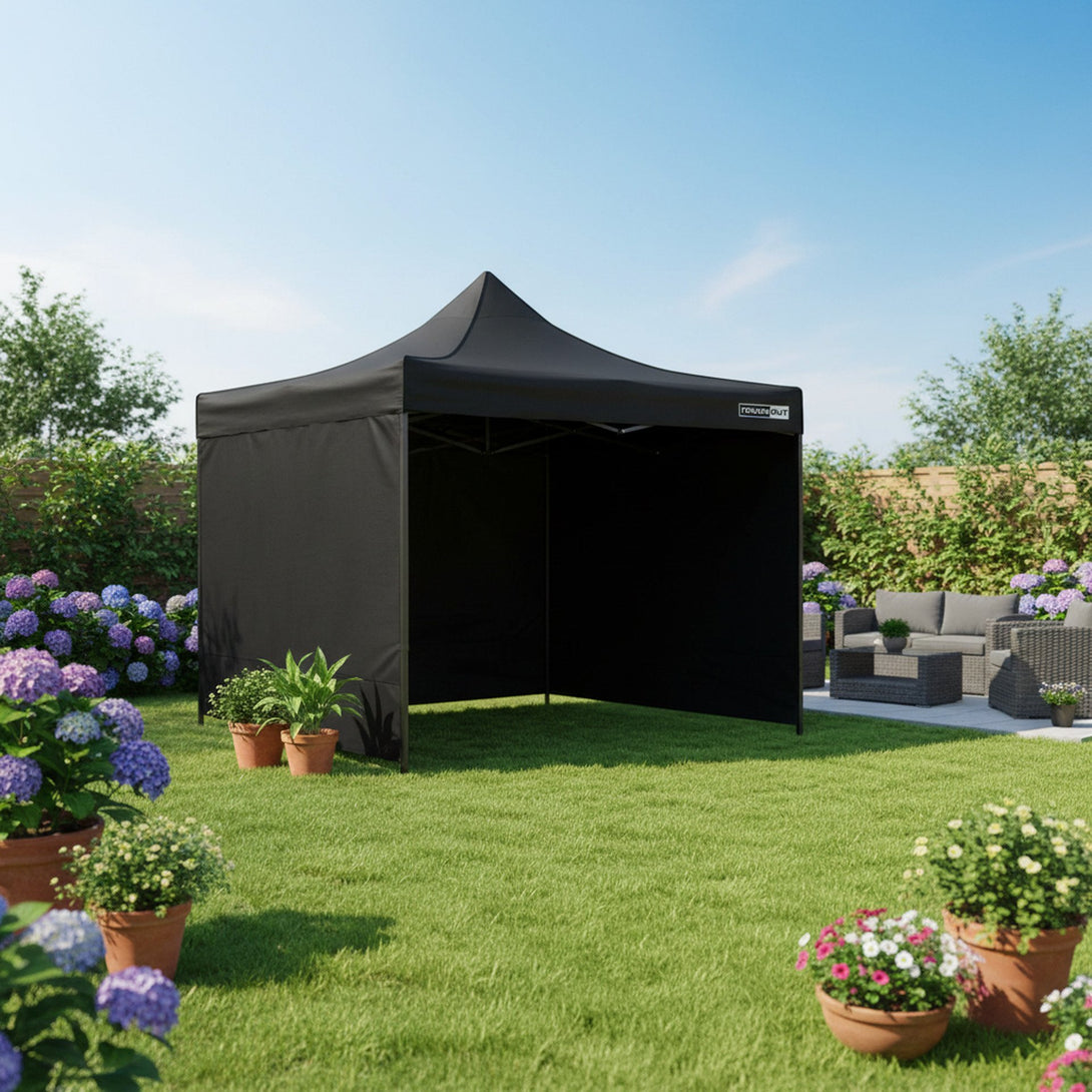 Toughout Breeze Gazebo 3 x 3m - Black