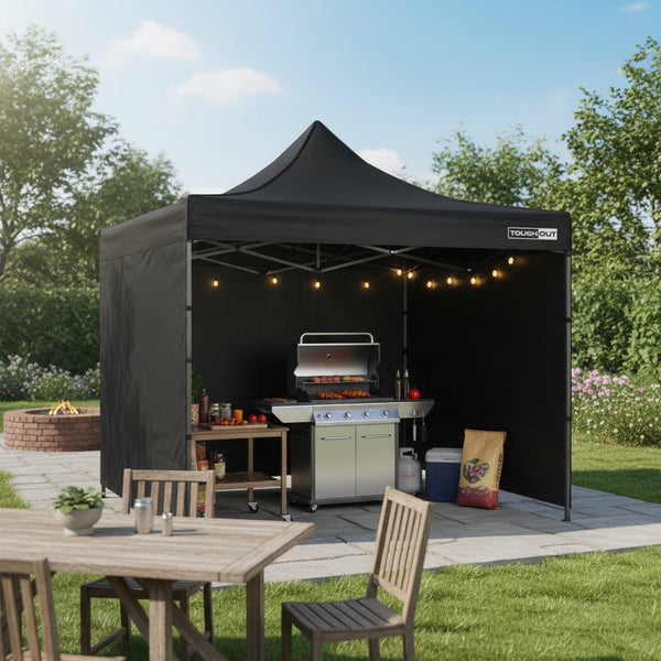 Toughout Breeze Gazebo 3 x 3m - Black