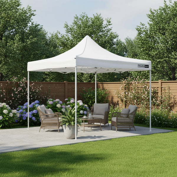 Toughout Breeze Gazebo 3 x 3m - White