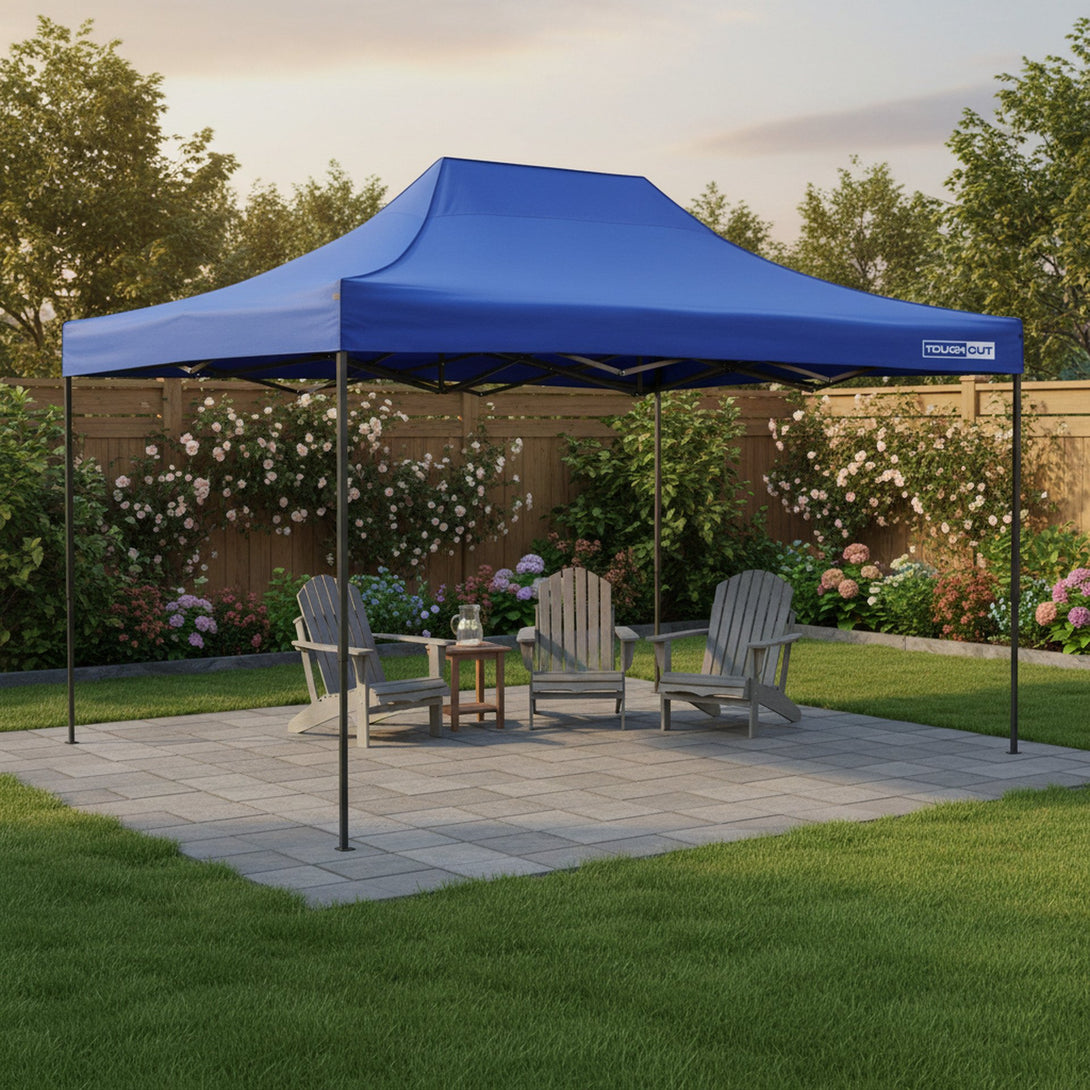 Toughout Breeze Gazebo 3 x 4.5m - Blue
