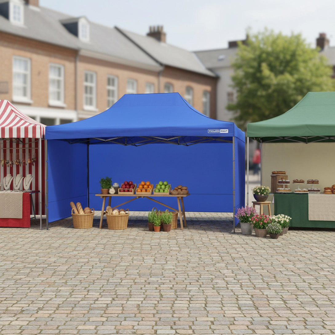 Toughout Breeze Gazebo 3 x 4.5m - Blue