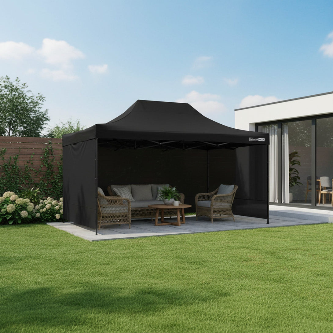 Toughout Breeze Gazebo 3 x 4.5m - Black
