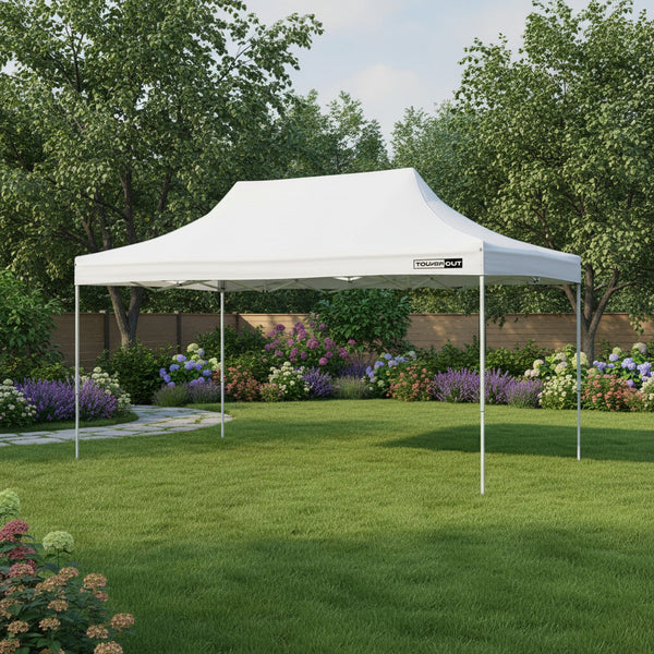 Toughout Breeze Gazebo 3 x 4.5m - White