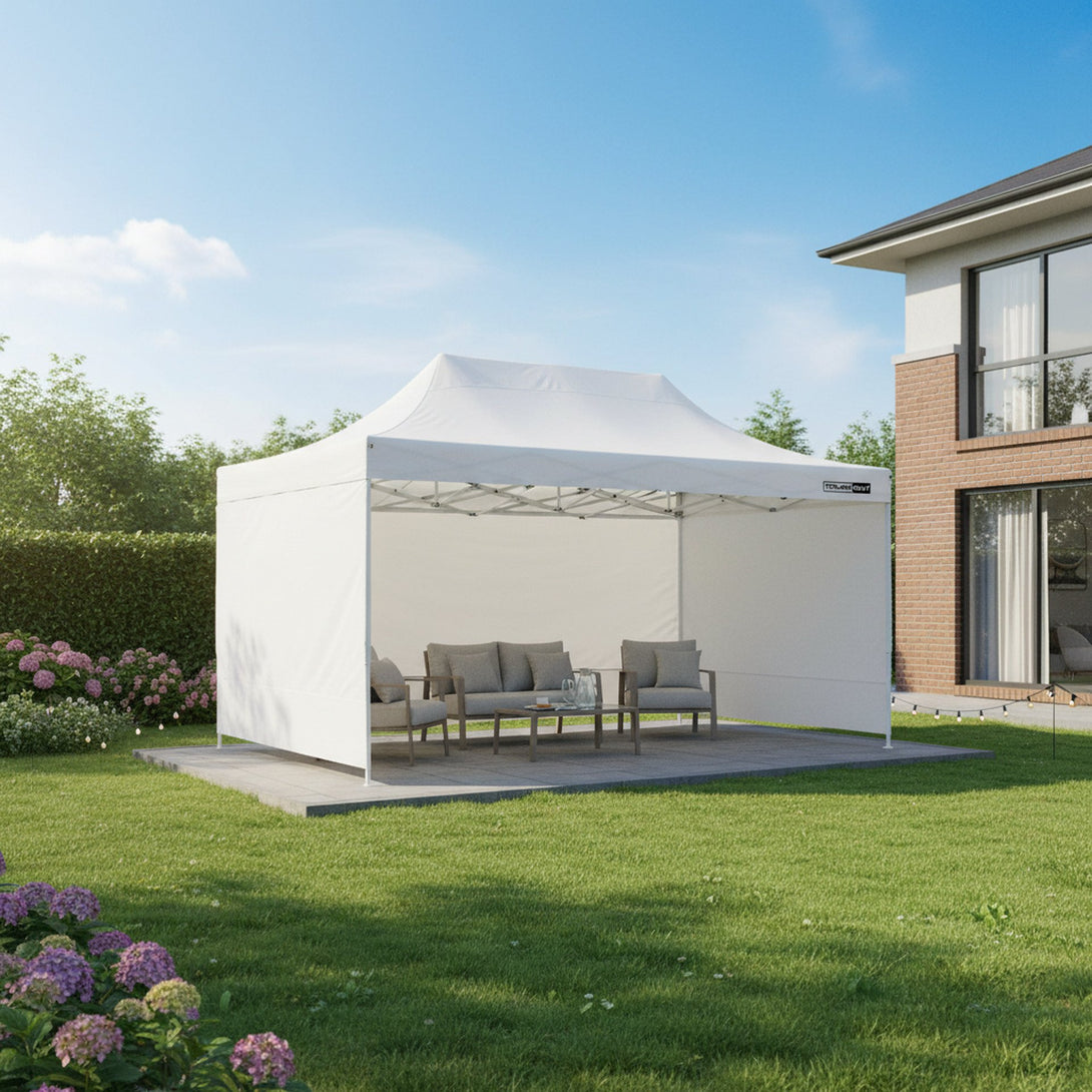 Toughout Breeze Gazebo 3 x 4.5m - White