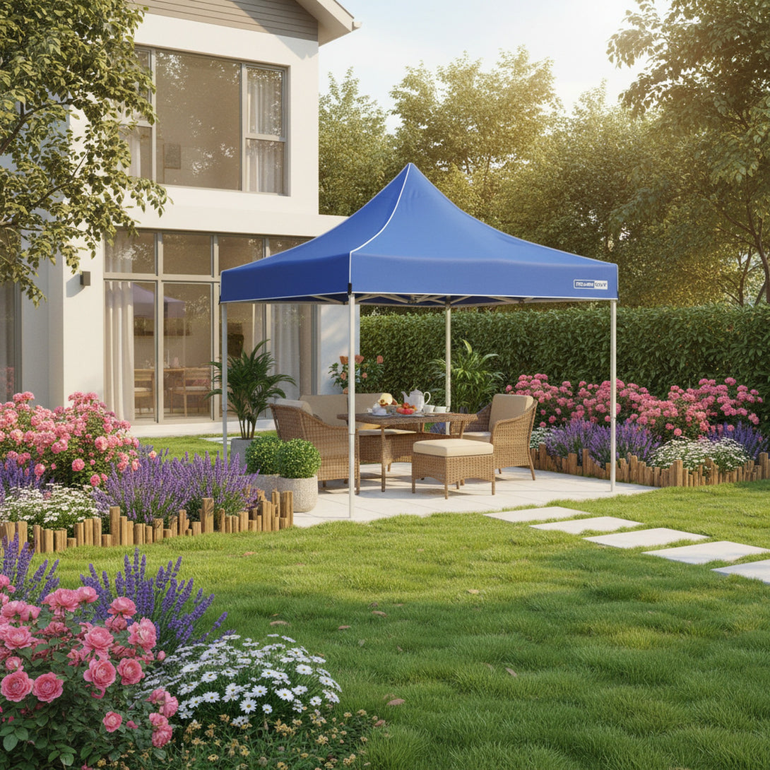 Toughout Thunderstorm Gazebo 3 x 3m - Blue