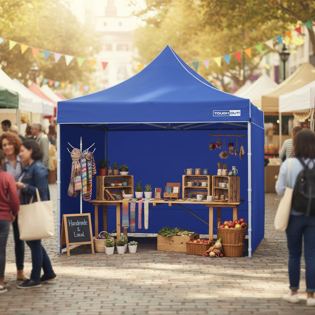 Toughout Thunderstorm Gazebo 3 x 3m - Blue