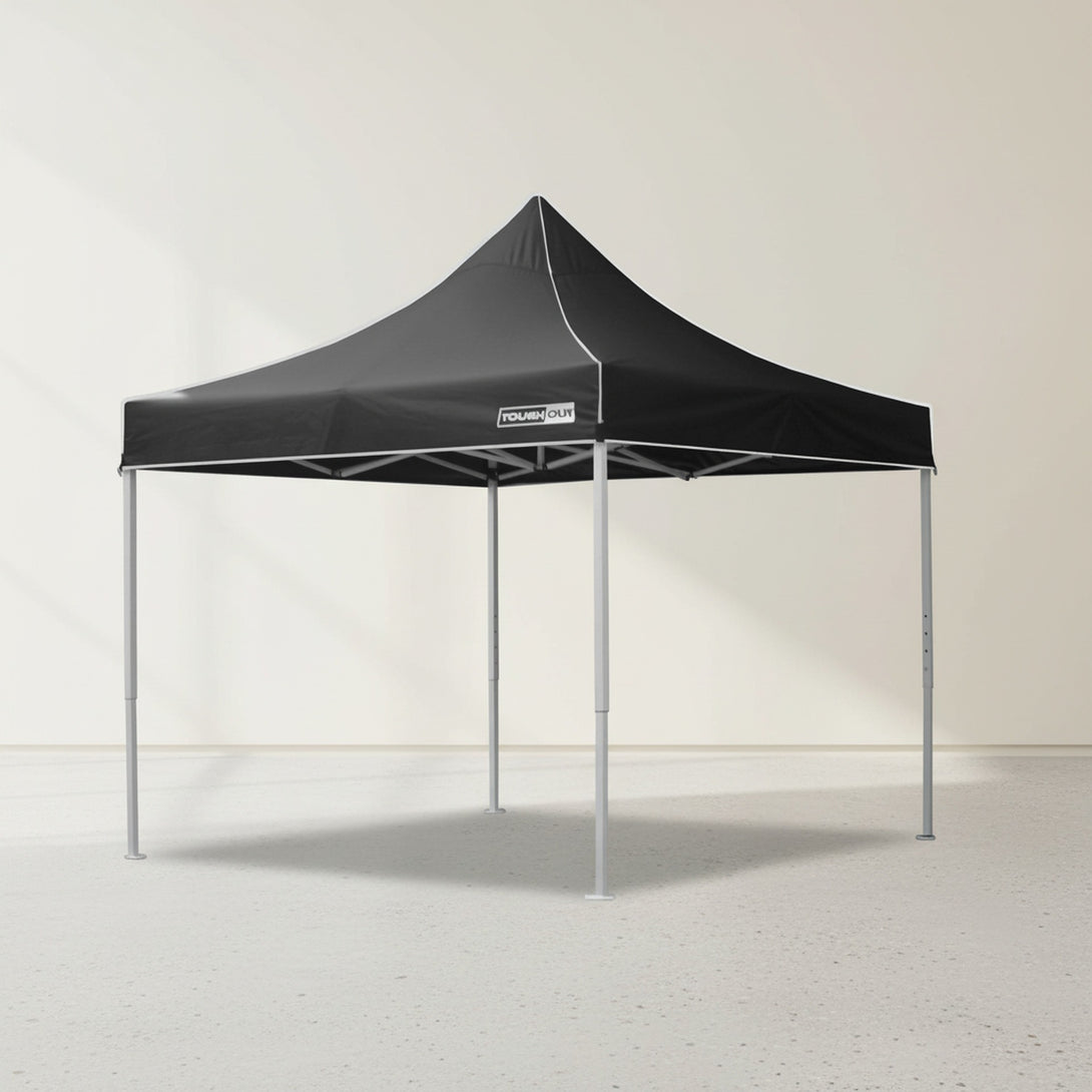 Toughout Thunderstorm Gazebo 3 x 3m - Black
