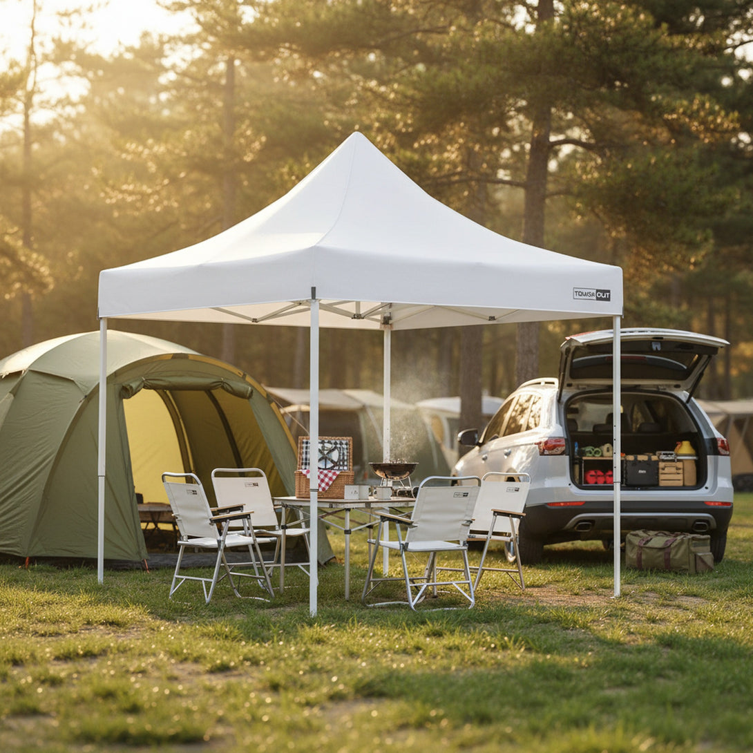 Toughout Thunderstorm Gazebo 3 x 3m - White