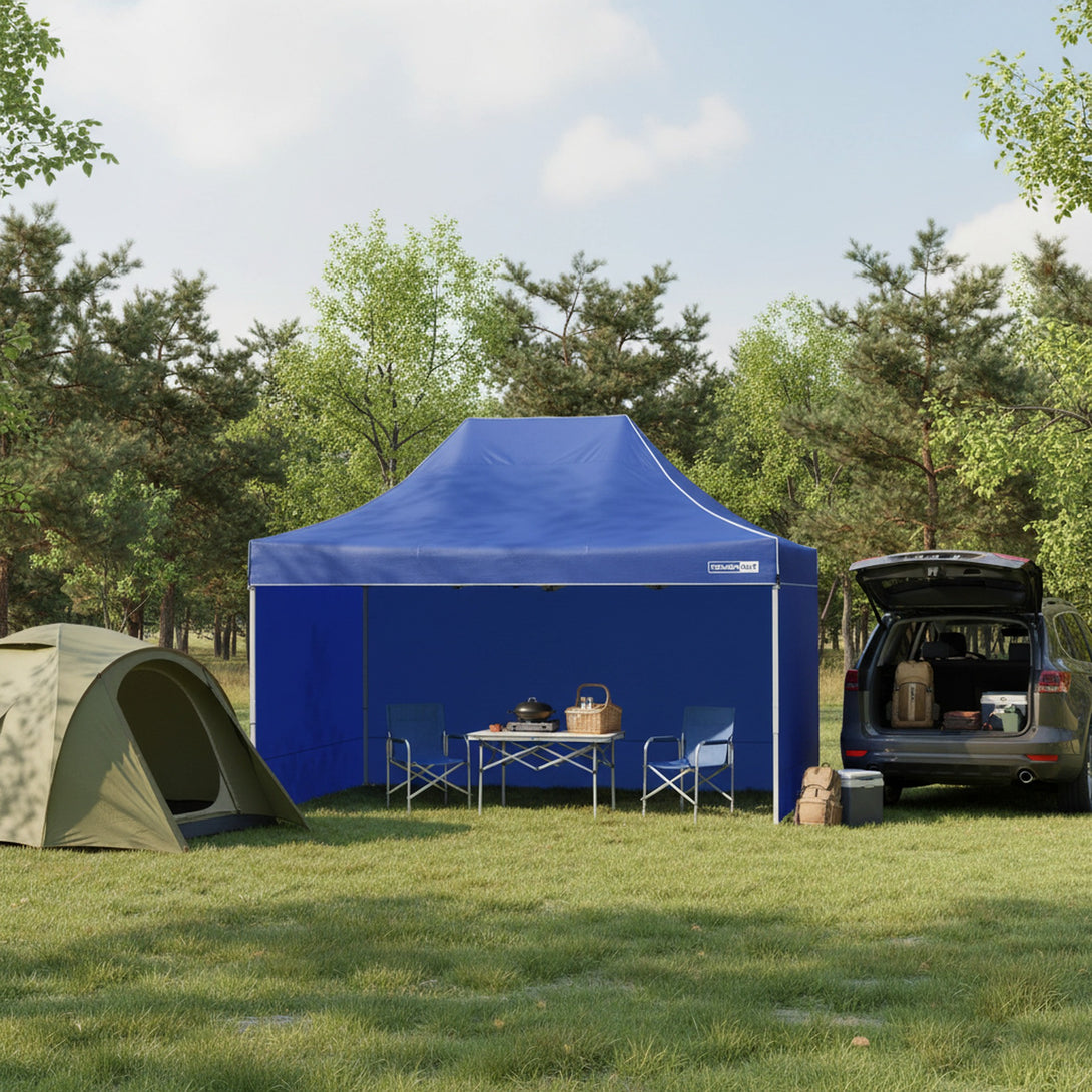 Toughout Thunderstorm Gazebo 3 x 4.5m - Blue
