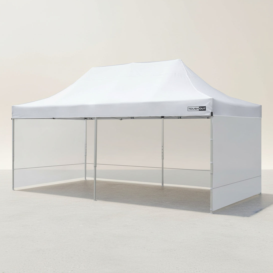 Toughout Thunderstorm Gazebo 3 x 6m - White