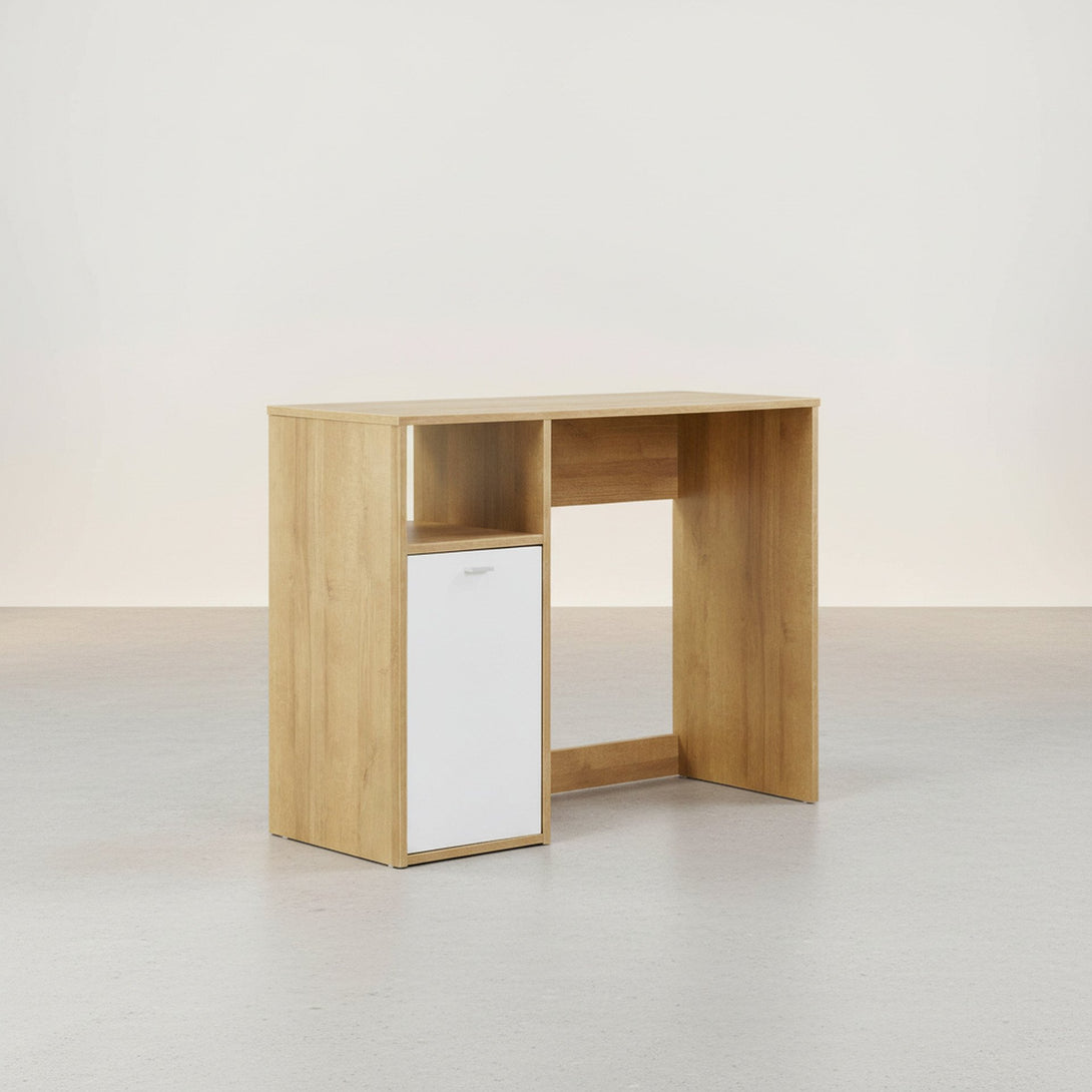 Makalu 100cm Computer Desk - Oak