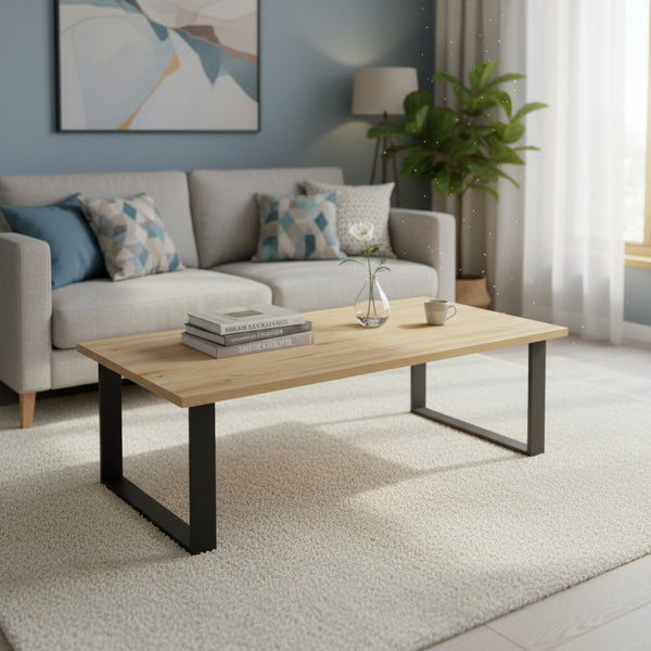 Frohna Rectangular Coffee Table - Oak