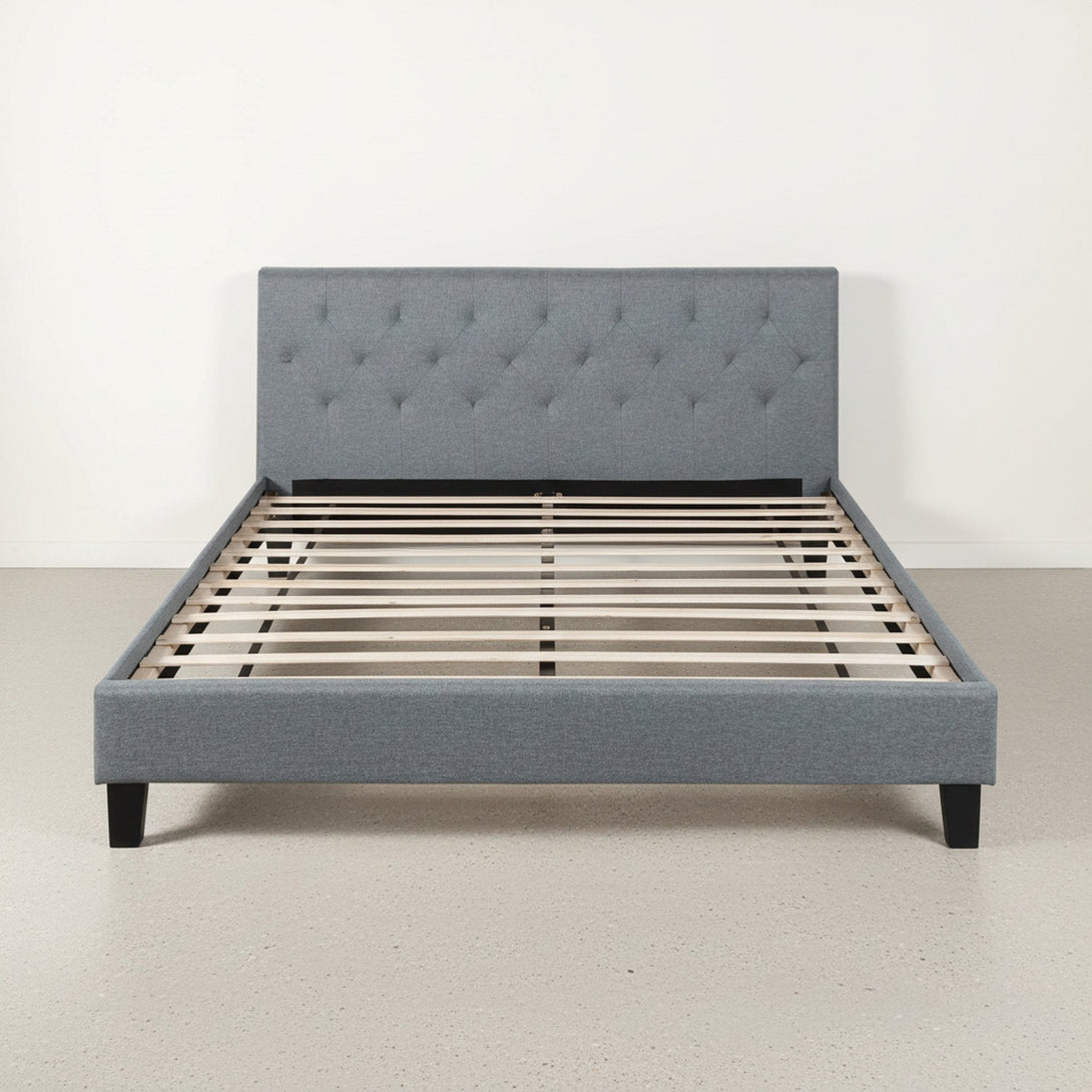 Blane Queen Bed Frame - Grey