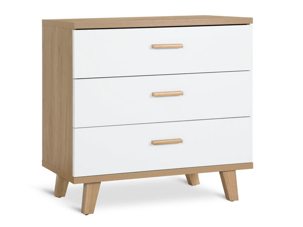 Alton Tallboy 3 Drawers - Oak