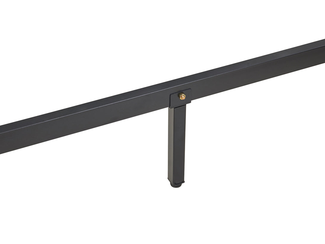 Treasurebox MUSALA King Bed Frame with Storage - DARK GREY