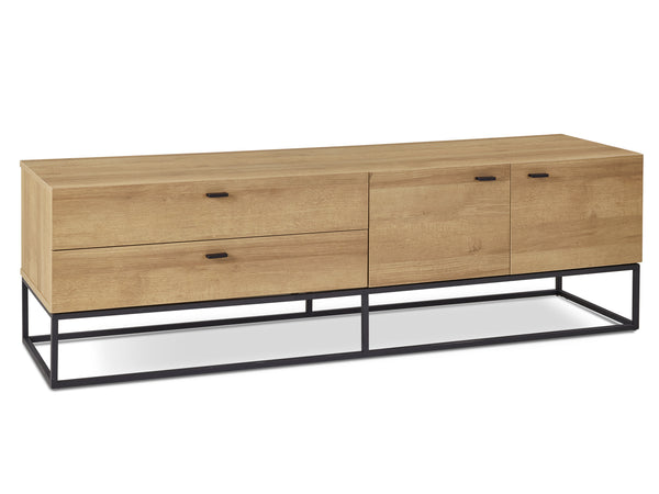 Xoan 1.6m Entertainment Unit - Oak