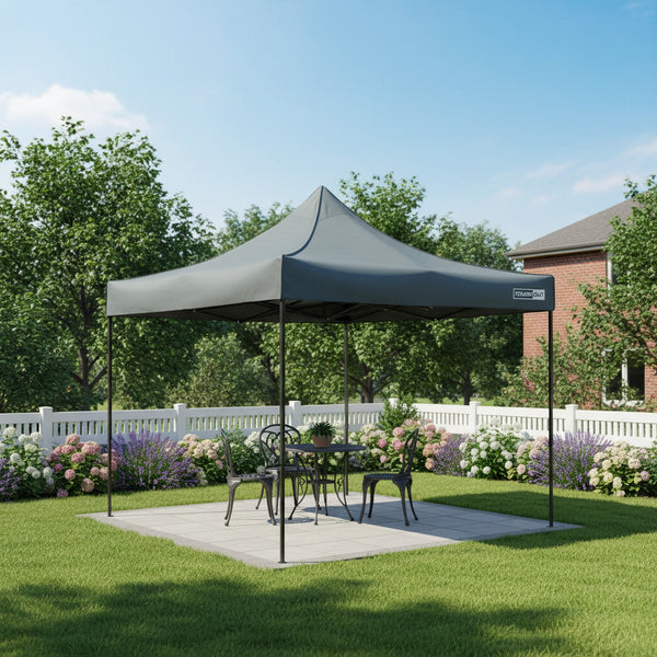 Toughout Breeze Gazebo 3 x 3m - Grey