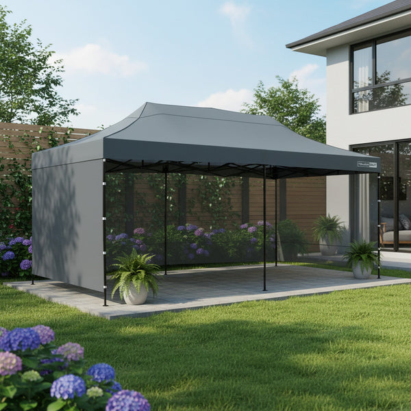 Toughout Breeze Gazebo 3 x 6m - Grey