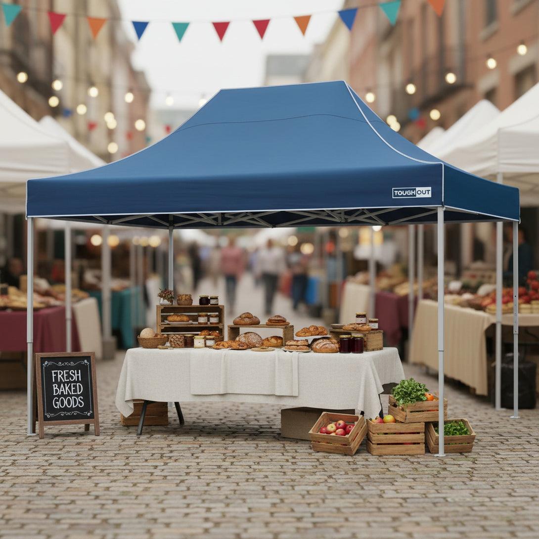 Toughout Thunderstorm Gazebo 3 x 4.5m - Navy
