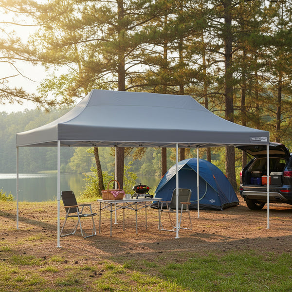 Toughout Thunderstorm Gazebo 3 x 6m - Grey
