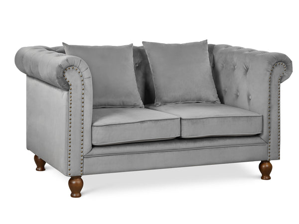 Treasurebox Vagas 2 Seater Sofa - Grey