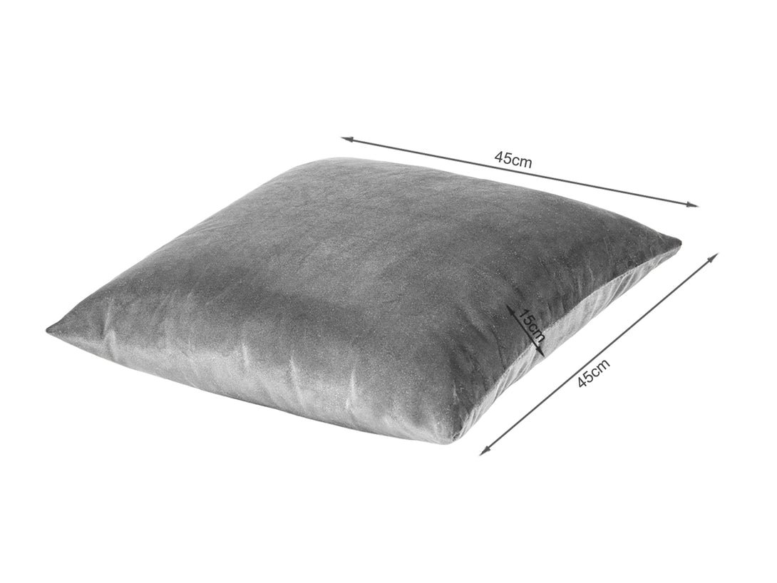 Treasurebox Vagas 3 Seater Sofa - Grey