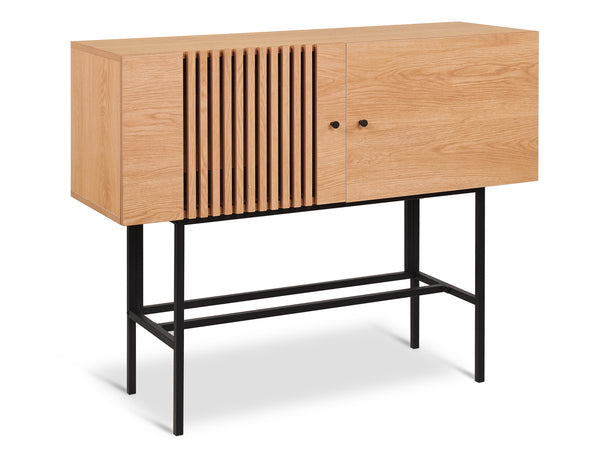 Tarkine 1.2m Wooden Buffet Sideboard - Oak