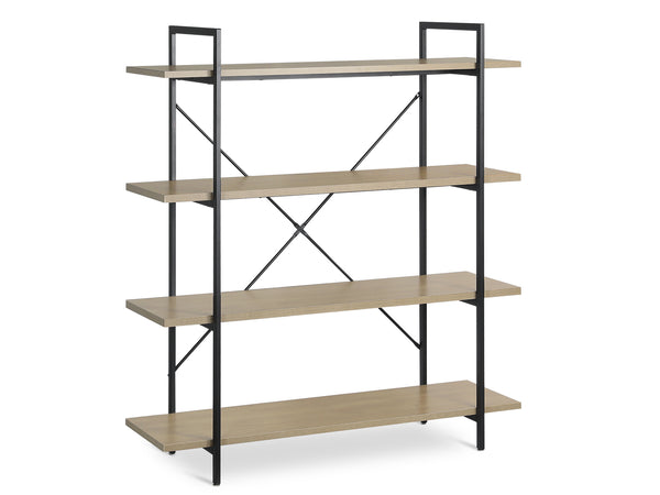 Bled 4 Tier Bookshelf - Oak