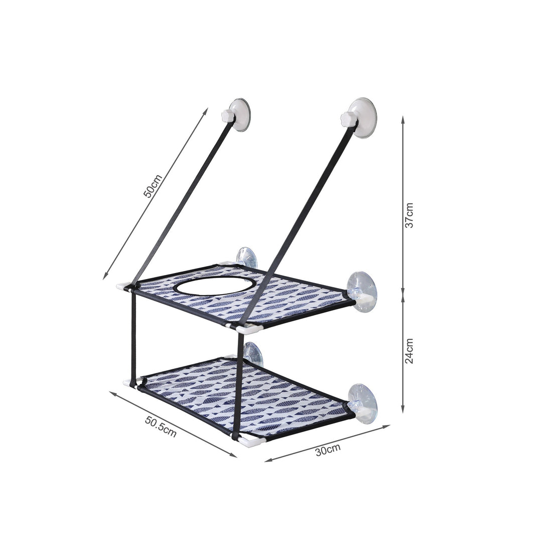 2 Tier Window Cat Bed Window Hammock