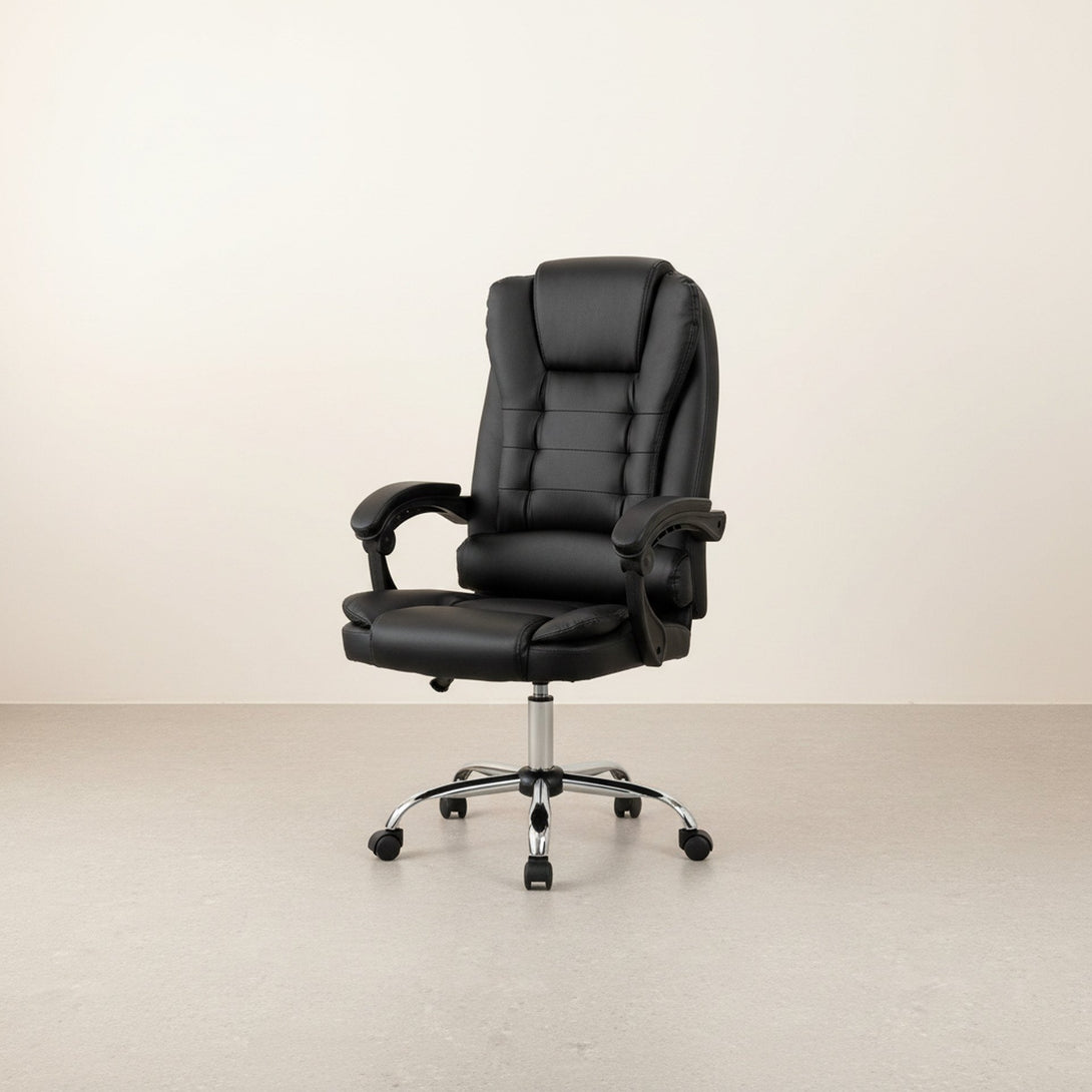 Carleen Massage Office Chair - Black