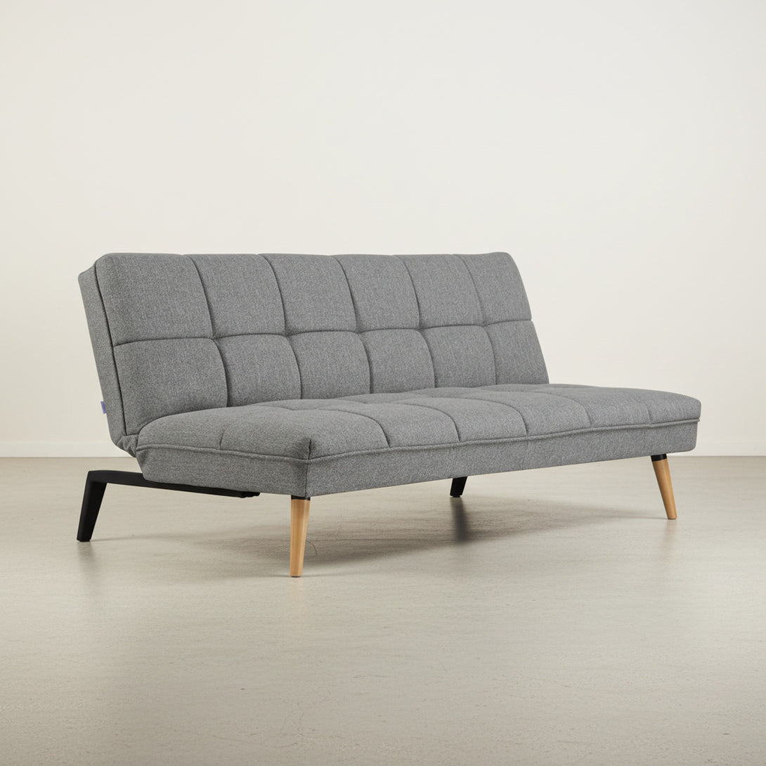 Chile 3 Seater Sofa Bed - Light Grey