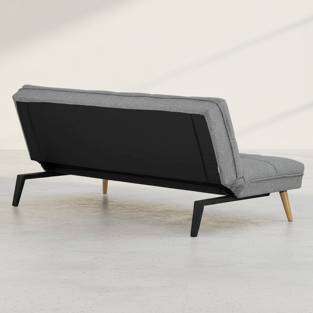 Chile 3 Seater Sofa Bed - Light Grey