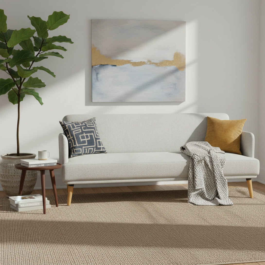 Silverton 3 Seater Sofa Bed - Light Grey