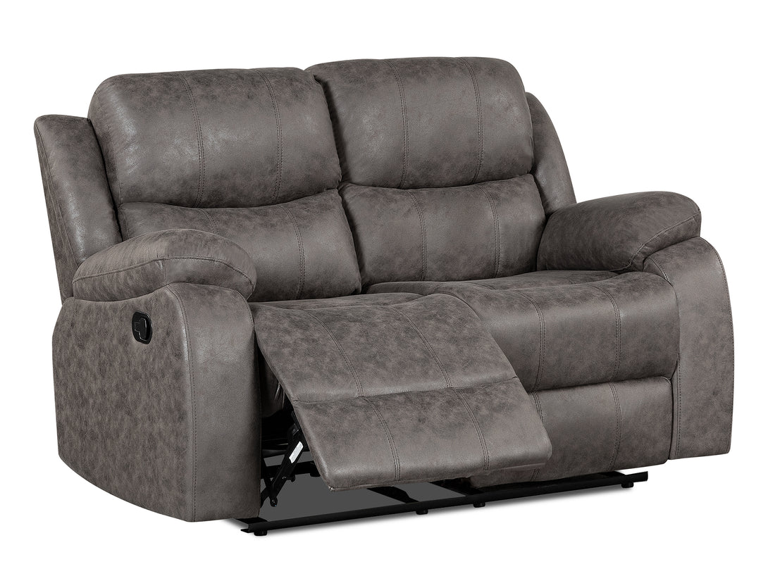 Wilson Manual 3 Piece Recliner Sofa Set - Brown