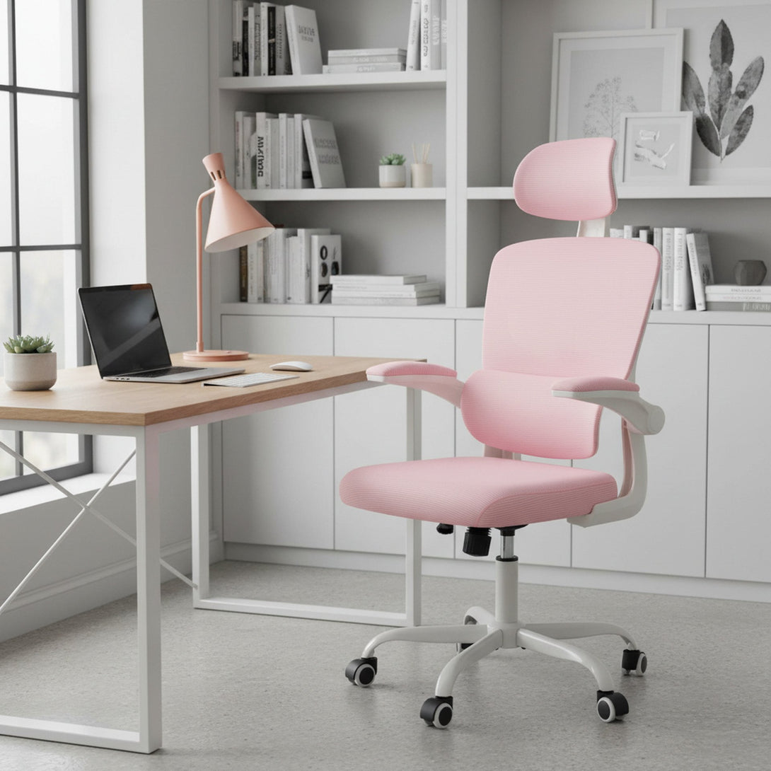 Edison Office Chair - Pink