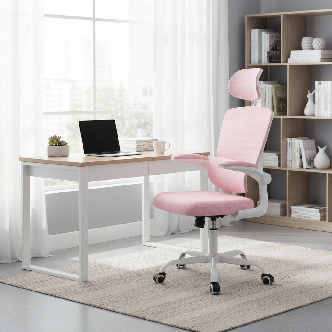 Edison Office Chair - Pink