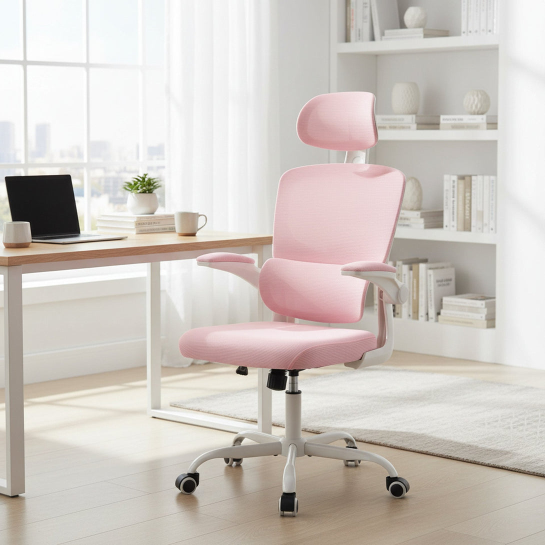 Edison Office Chair - Pink