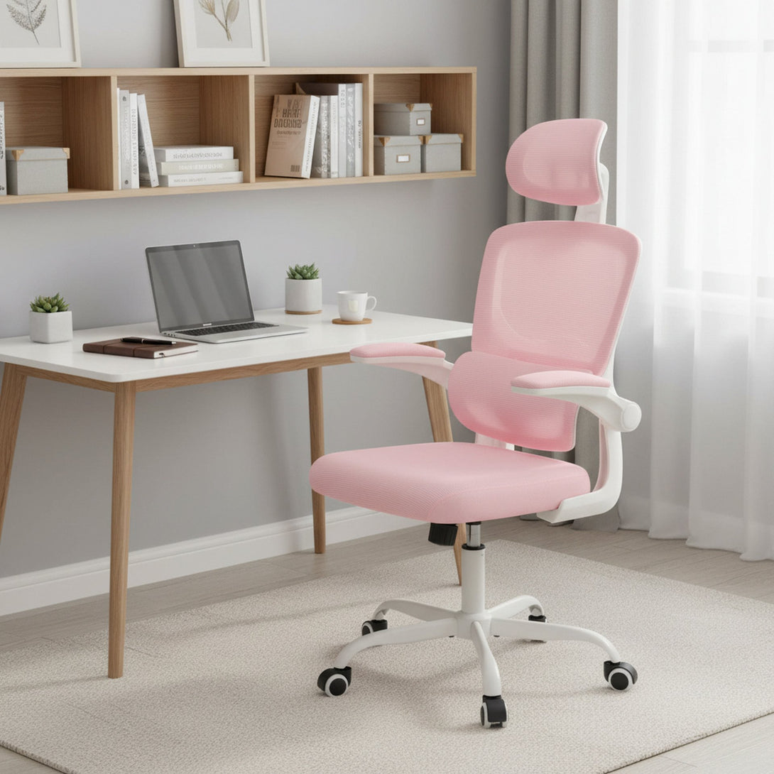 Edison Office Chair - Pink