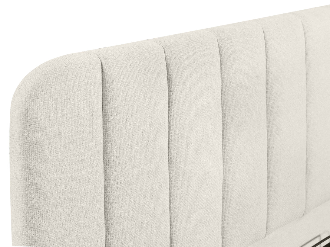 Victoria Queen Gas Lift Storage Bed Frame - Beige