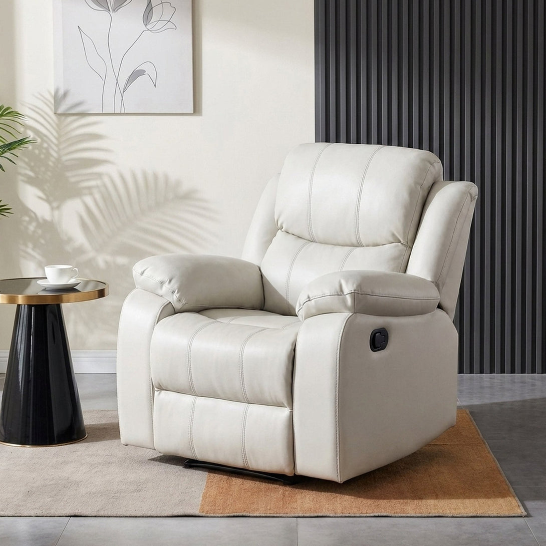 Wilson Manual Recliner Chair - Beige