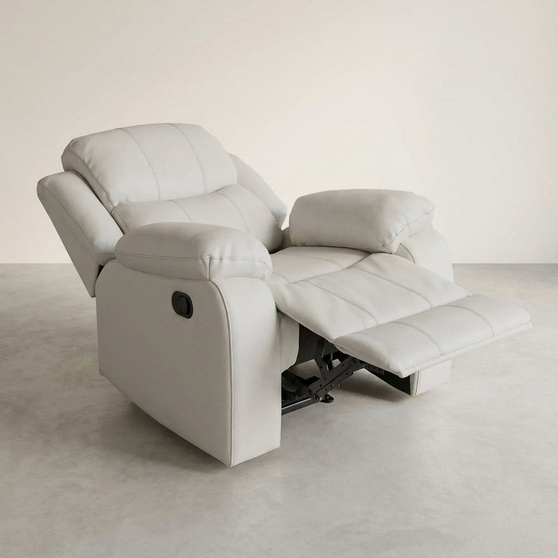 Wilson Manual Recliner Chair - Beige